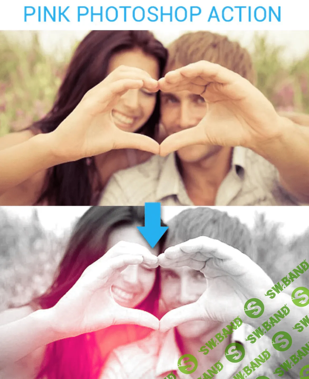 [Graphicriver] Pink Theme Effect Ps Action