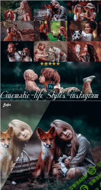 [Graphicriver] Portrait Cinematic Photoshop Actions (2020)