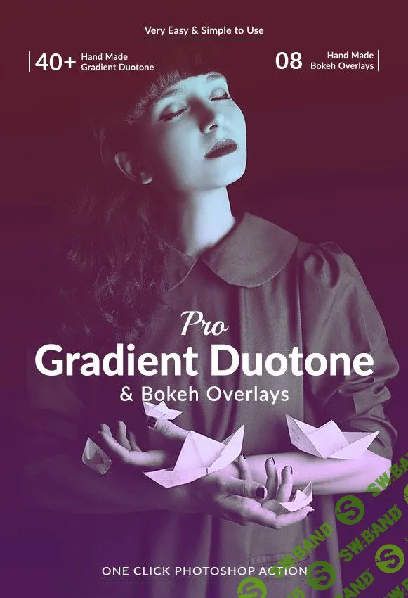 [Graphicriver] Pro Gradient Duotone & Bokeh Overlays Action