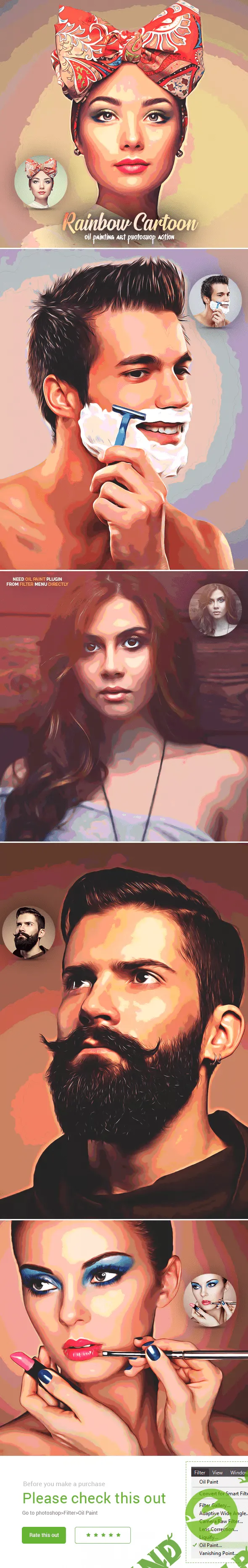 [graphicriver] Rainbow Cartoon Painting