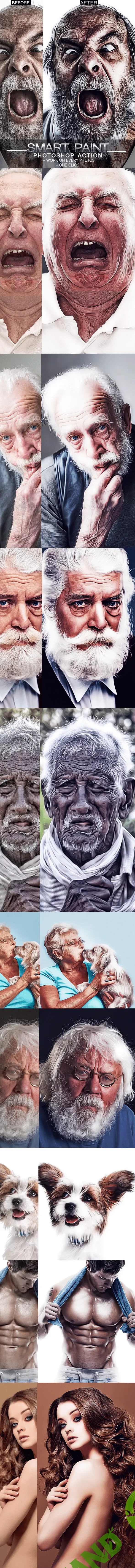 [Graphicriver] Smart Painting Photoshop Action