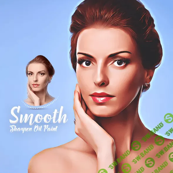 [Graphicriver] Smooth Sharpen Oil Art
