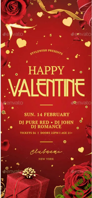 [Graphicriver] Valentine Flyer (2021)