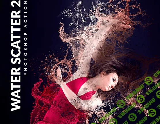 [Graphicriver] Water scatter 2 photoshop action (2018)