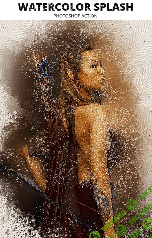 [graphicriver] Watercolor Splash Photoshop Action