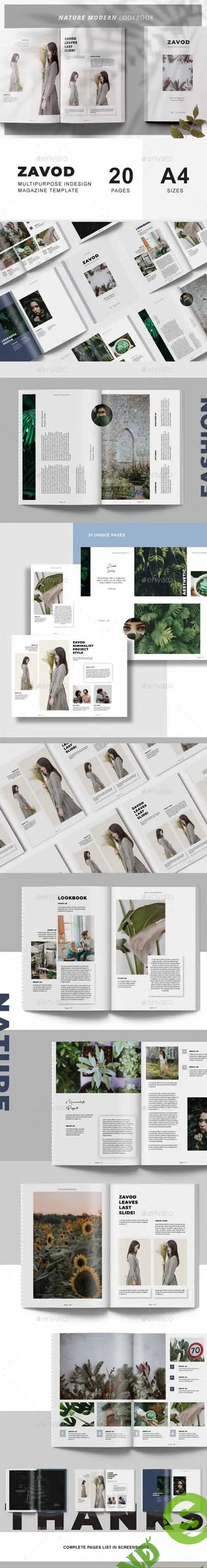 [GraphicRiver] Zavod Lookbook & Catalog Template