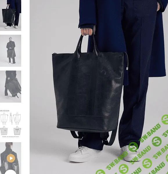 [Grasser] [Рюкзак, выкройка №1000, размеры 1 и 2 (2023)