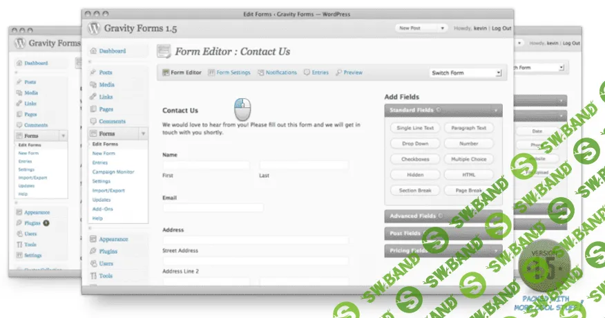 Gravity Forms v2.2.4 - создание форм на сайте WordPress