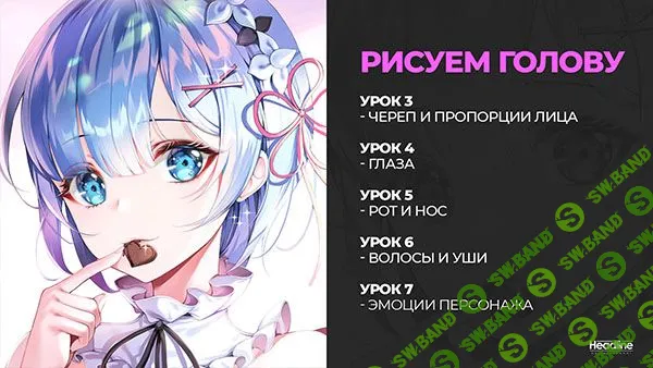 [Headline School. Евгения Мухина] Рисование аниме в деталях. Аниме 3.0 (2021)