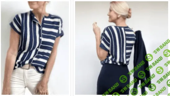 [Hinterm Stein] Топ полосками Dinner with my Captain (2023)