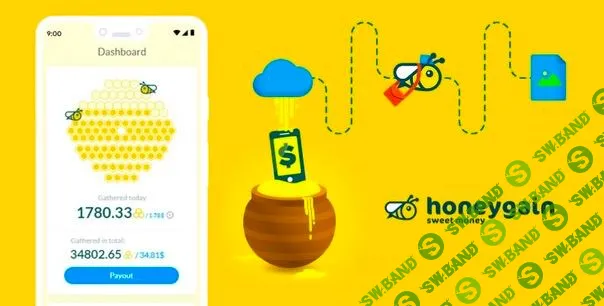 Honeygain. Крипта за раздачу интернета