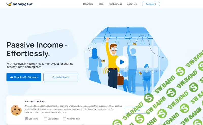 [Honeygain] Зарабатываем на Трафике. 100-200$