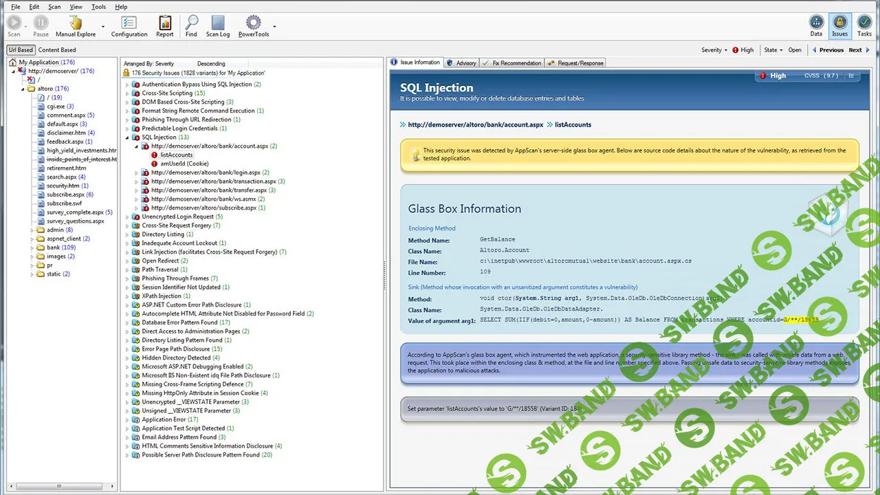 IBM Security AppScan Standard 9.0.3
