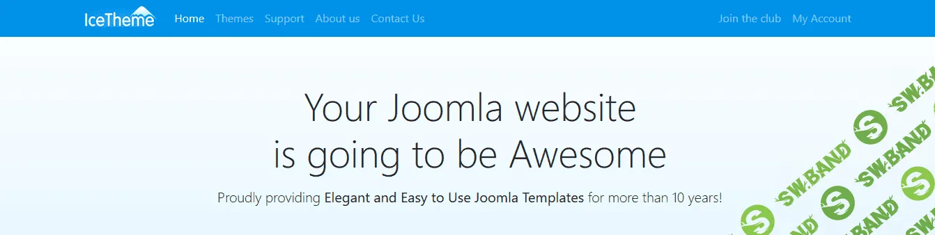 Icetheme - Пакет шаблонов для Joomla (2013)