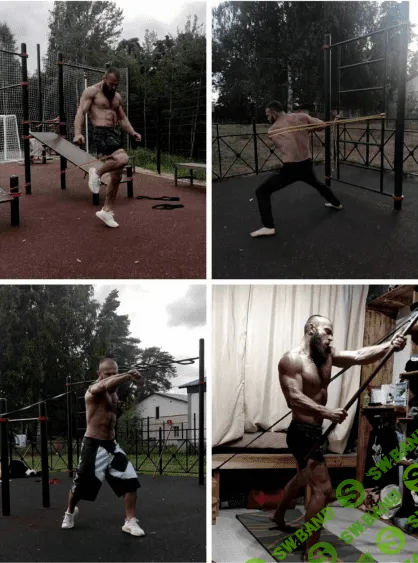 [Iilikan Work] Гайды по тренировкам на жгутах, эластичных эспандерах. Более 500 упражнений (2023)