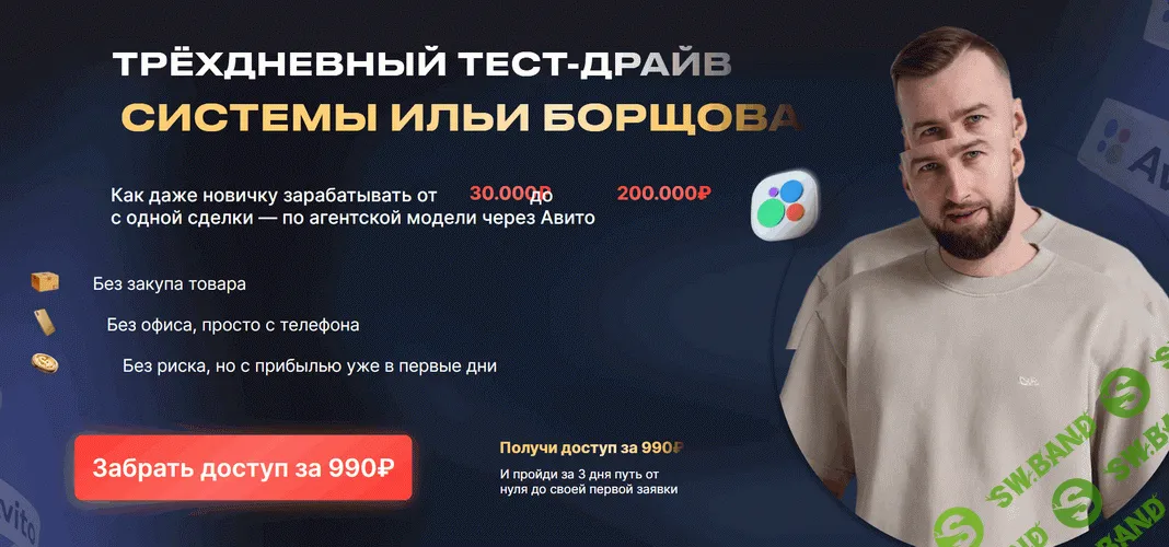 [Илья Борщов] Авито. Трёхдневный тест-драйв системы (2025)