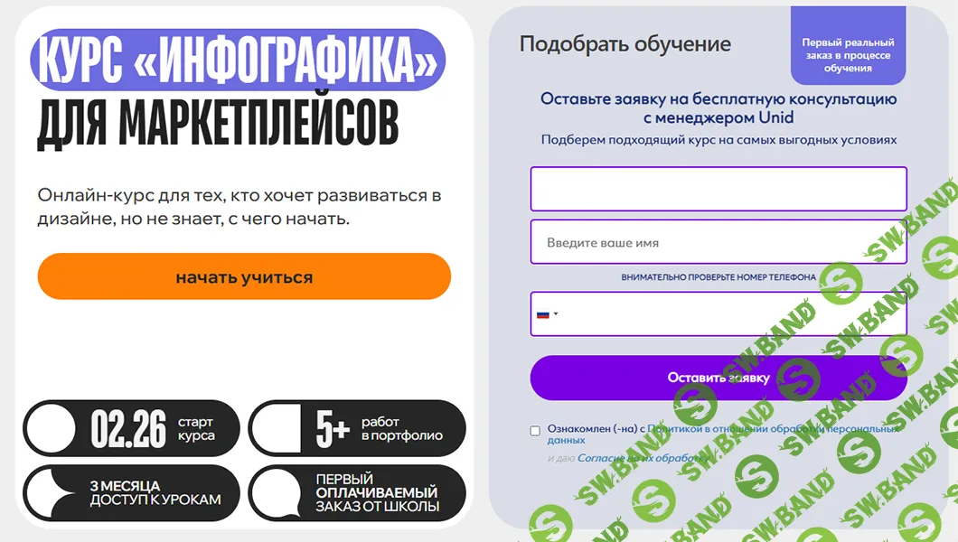 Инфографика для маркетплейсов [Тариф с нуля до дизайнера-маркетолога] [UNID] [Элина Савчук, Екатерина Мельник]