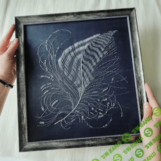 [Инга-Марита] [Вышивка] Онлайн мастер-класс "Перо" (2022)