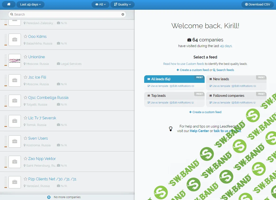 Инструкция: как идентифицировать компании, которые заходили к вам на сайт