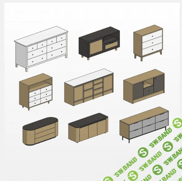 [INT Lines] Семейства Тумбы и комоды (2024)