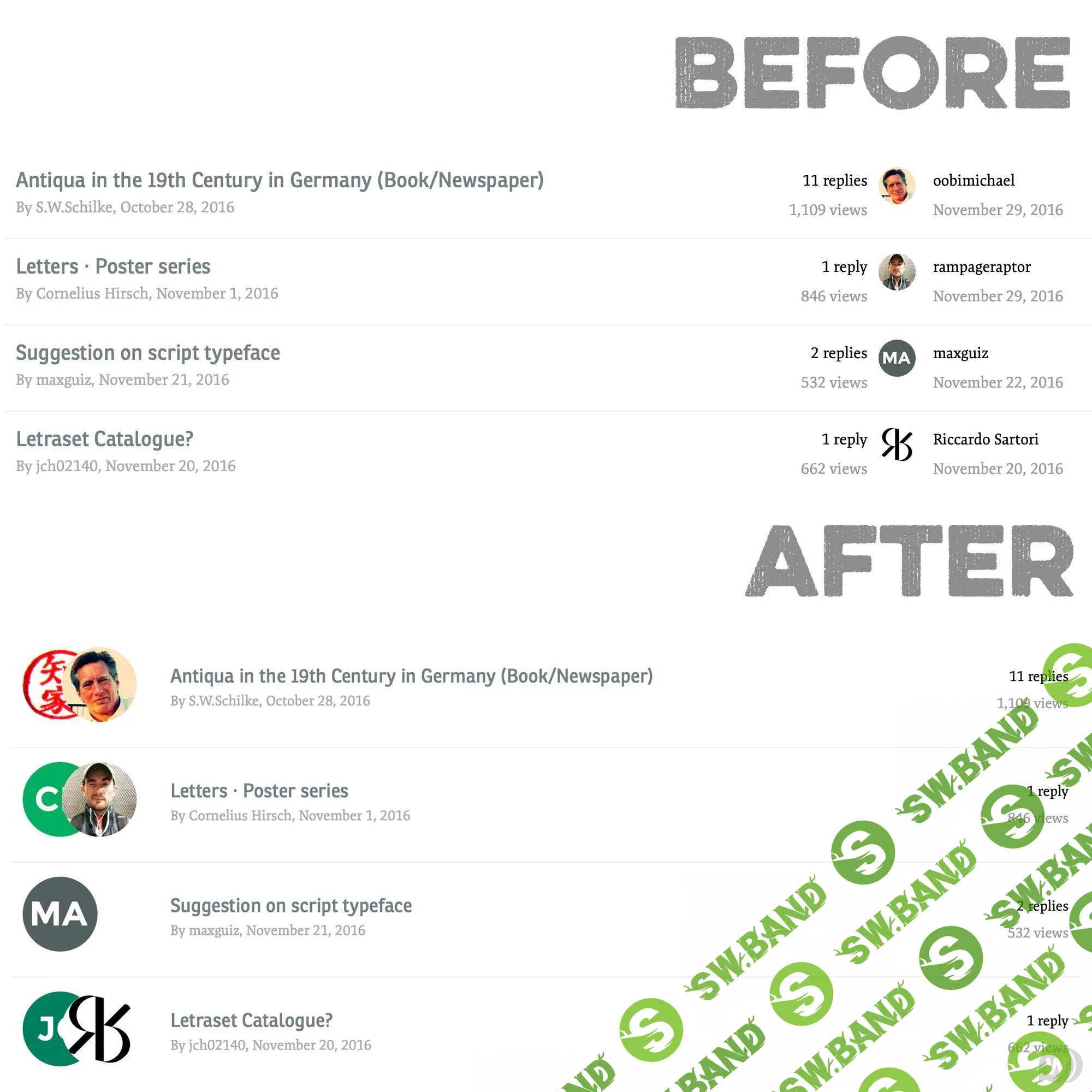 [Invision Community] Enhanced Forum Views 1.2.0 - замена внешнего вида форумов IPS 4