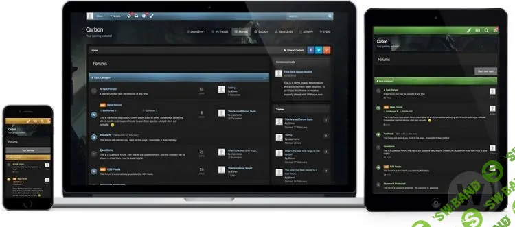 [ipsfocus] Carbon 4.3 - темный стиль для IPS 4.3.x