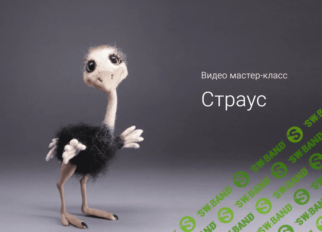 [Ирина Егорова] Видео мастер-класс Страус (2023)