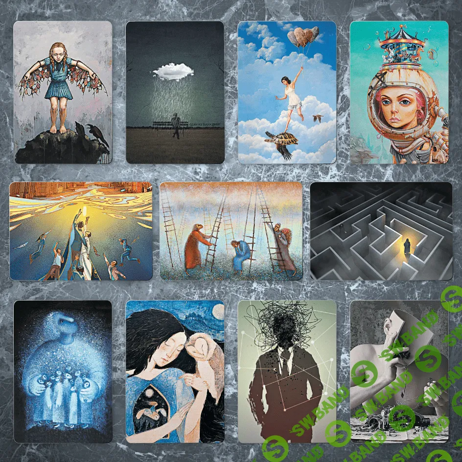 [Ирина Фёдорова] Метафорические ассоциативные карты «Лабиринты сознания» (2021)