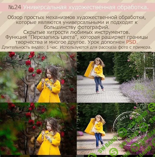 [Ирина Калмыкова] Универсальная художественная обработка. Урок №24 (2016)