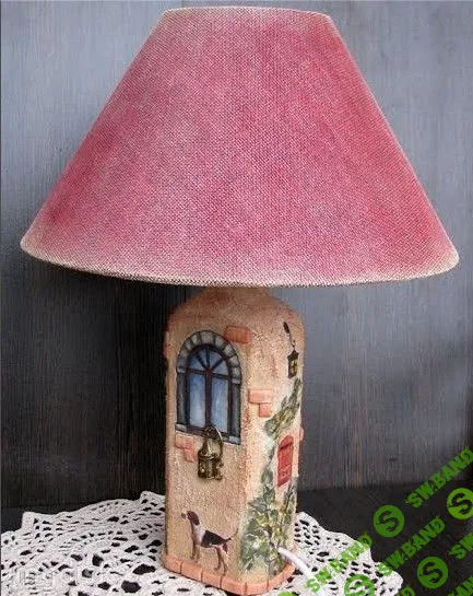 [Ирина Комарова] Авторский светильник «Старый домик»