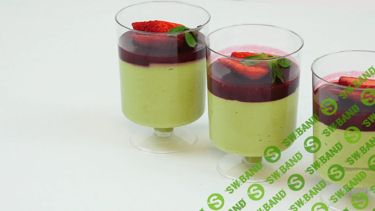 [Ирина Огурченок] Десерт Фисташка-малина