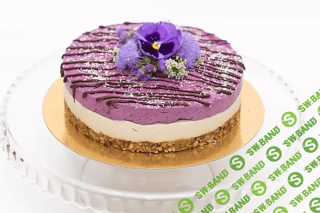 [Ирина Огурченок] Полезные сладости: торт Кокос-черная смородина