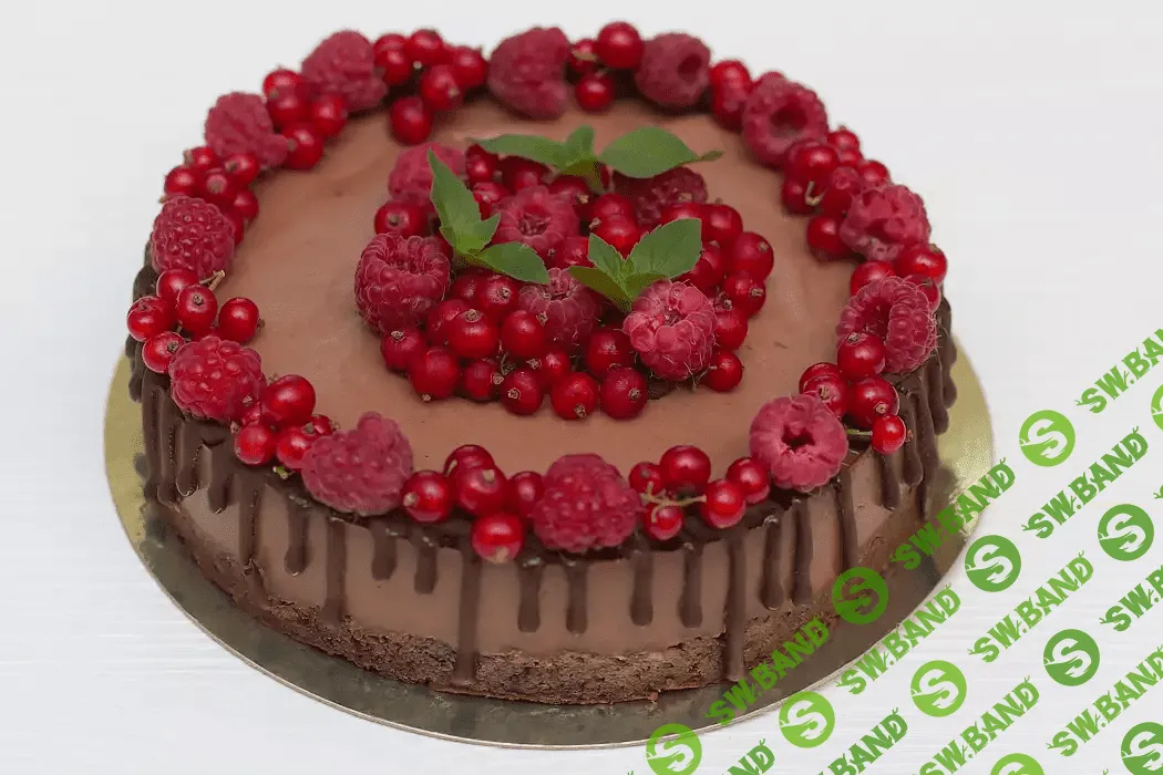 [Ирина Огурченок] Полезные сладости: торт Малиновый