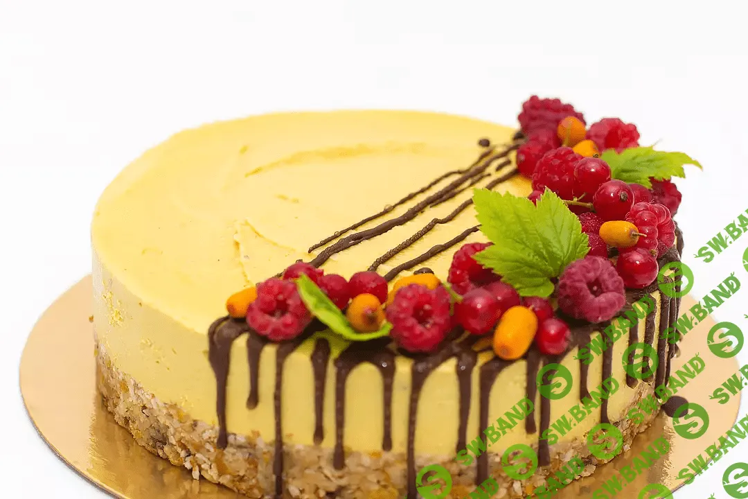 [Ирина Огурченок] Полезные сладости: торт Манго Raw Cake