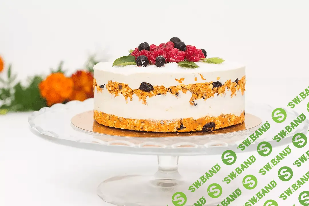 [Ирина Огурченок] Полезные сладости: торт Морковный фреш