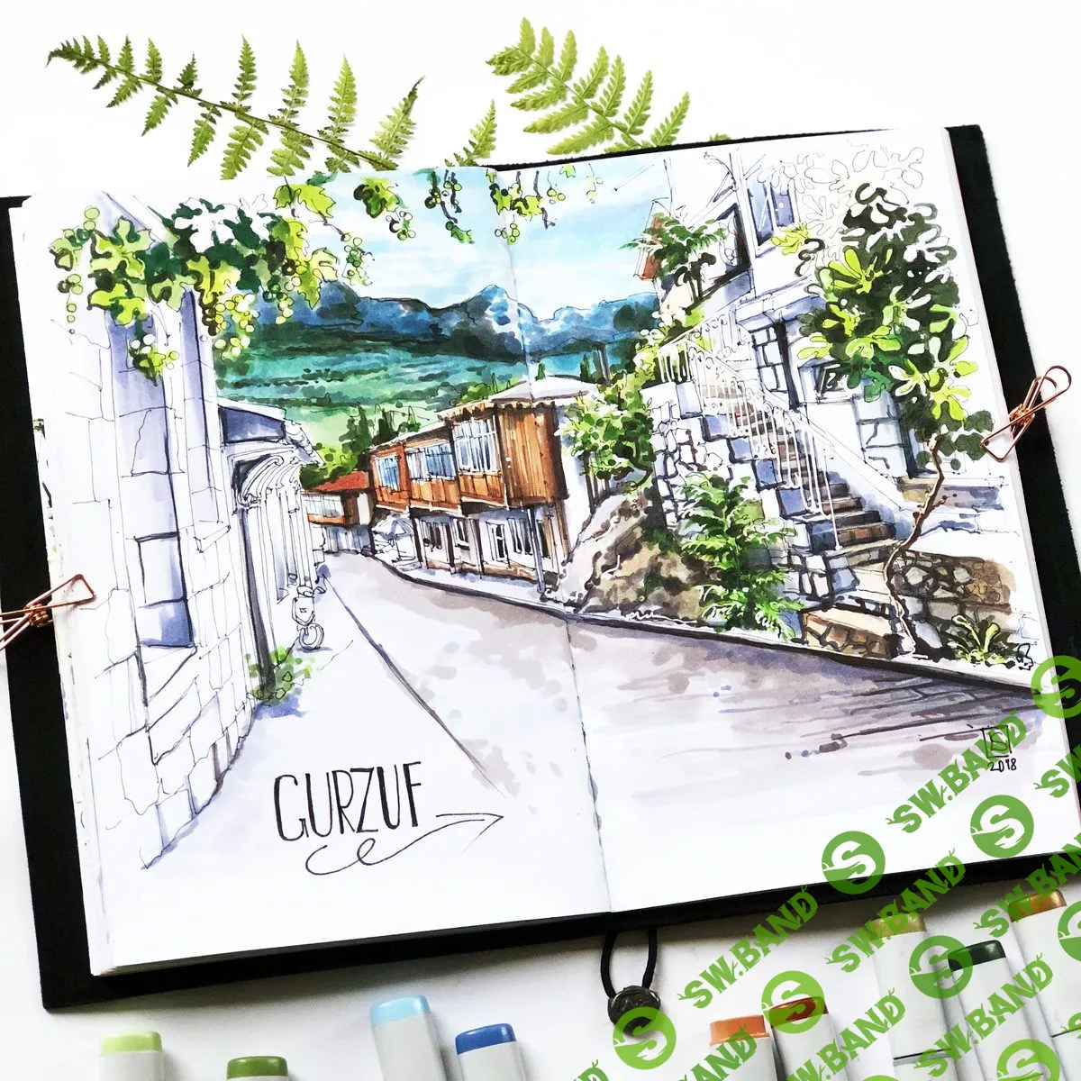 [Ирина Шельменко] Городские зарисовки маркерами (2020)