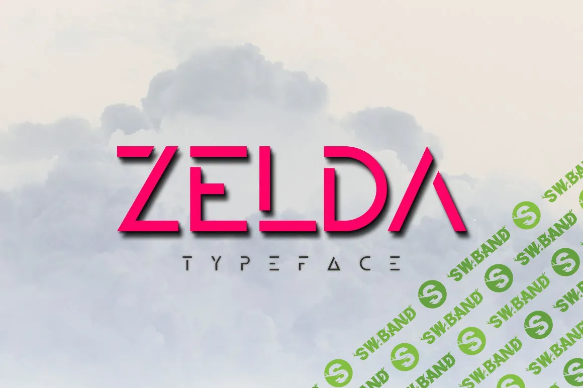 [j3world] ZELDA Typeface (Fill)