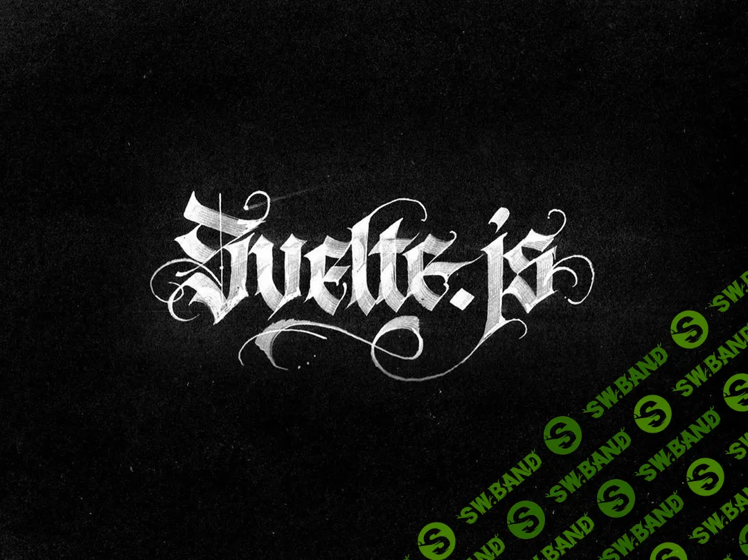 [Jake Rainis] [Каллиграфия] Готика - Прописи Фрактура - Fraktur Calligraphy