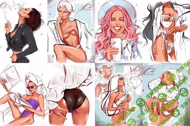 [Яна Андрушок] Экспресс-скетчинг на iPad (2020)