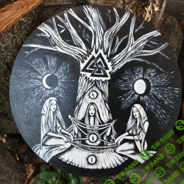 [Янина Шляпникова] Руническая отливка “Острый нож. Разрушение закрытий, блокировок, болезней и негатива” (2023)