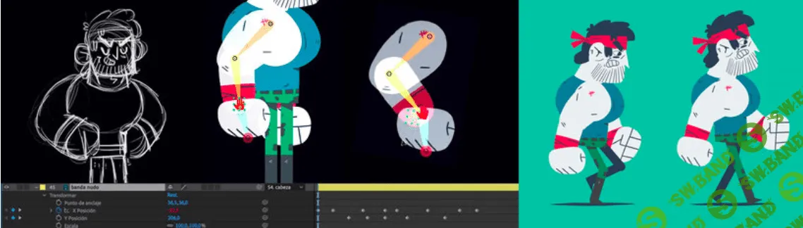 [Йимбо Эскаррега] Основы анимации персонажей с помощью After Effects (2020)