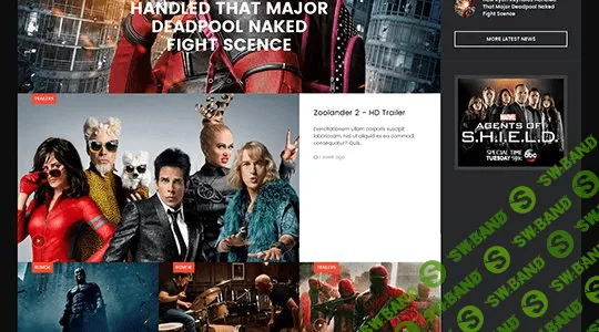 [Joomla] JA Moviemax v1.1.2 - шаблон кино сайта
