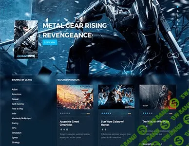 [Joomla] JA Playstore v1.0.4 - шаблон игрового интернет магазина