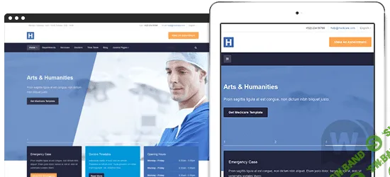 [Joomlart] JA Healthcare v1.1.0 - медицинский шаблон для Joomla