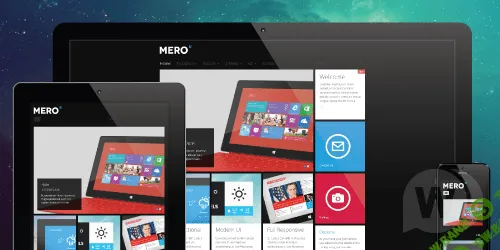 [Joomlart] JA Mero v1.1.5 - бизнес шаблон в стиле METRO для Joomla