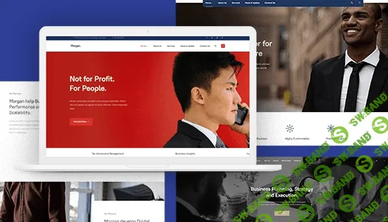 [Joomlart] JA Morgan v1.0.0 - бизнес тема Joomla