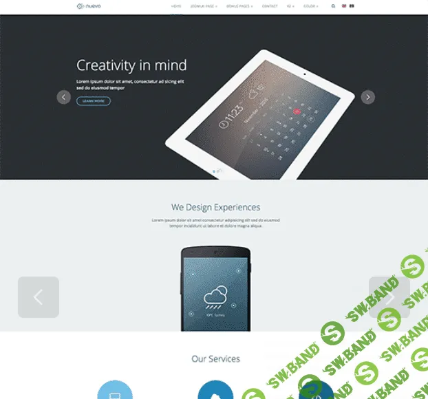 [joomlart] JA Nuevo v1.0.8 - бизнес шаблон Joomla (2021)