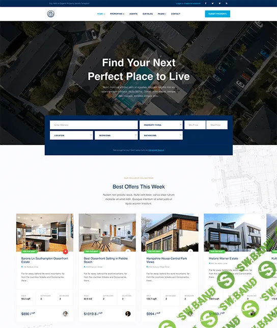 [Joomlart] JA Property v1.0.3 - шаблон недвижимости Joomla