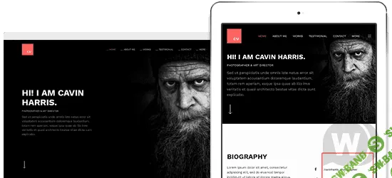 [Joomlart] JA Resume v1.1.1 - шаблон для резюме или портфолио Joomla