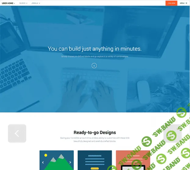 [joomlart] JA Uber v2.2.1 - универсальный бизнес шаблон для Joomla (2021)
